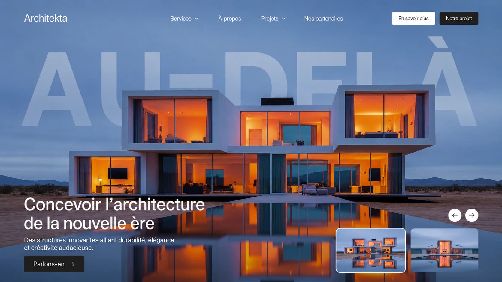 Exemple de site web